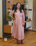 Women’s Cotton Dress – Stylish Pattern – 48” Length