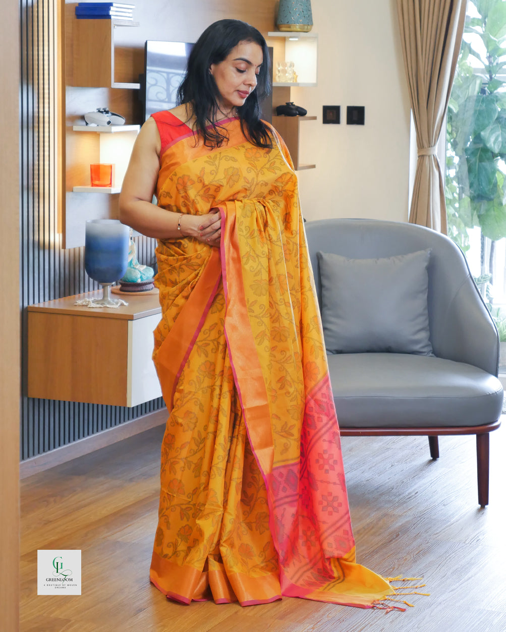 Luxury Soft Silk Saree – Smooth & Graceful Drape