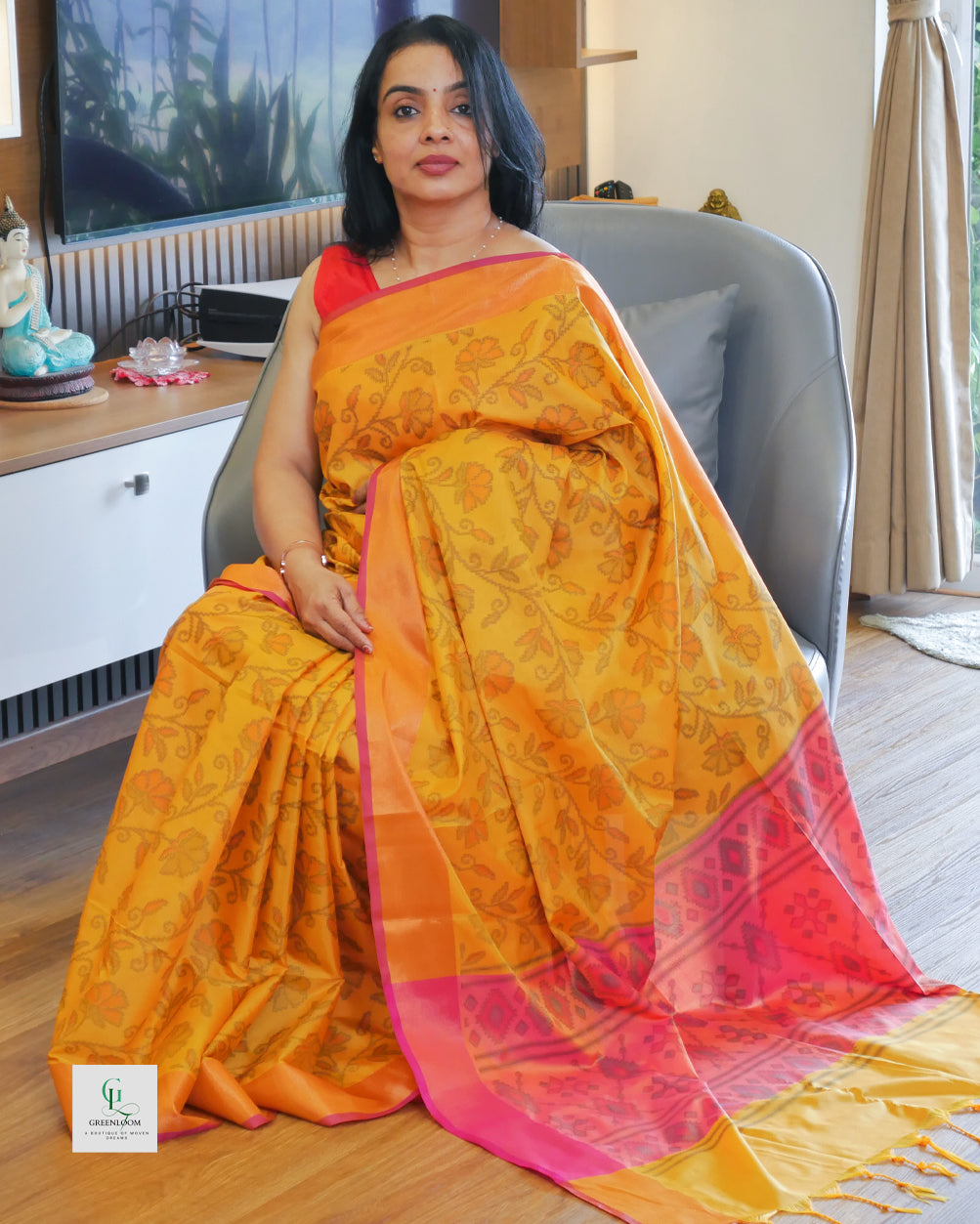 Luxury Soft Silk Saree – Smooth & Graceful Drape