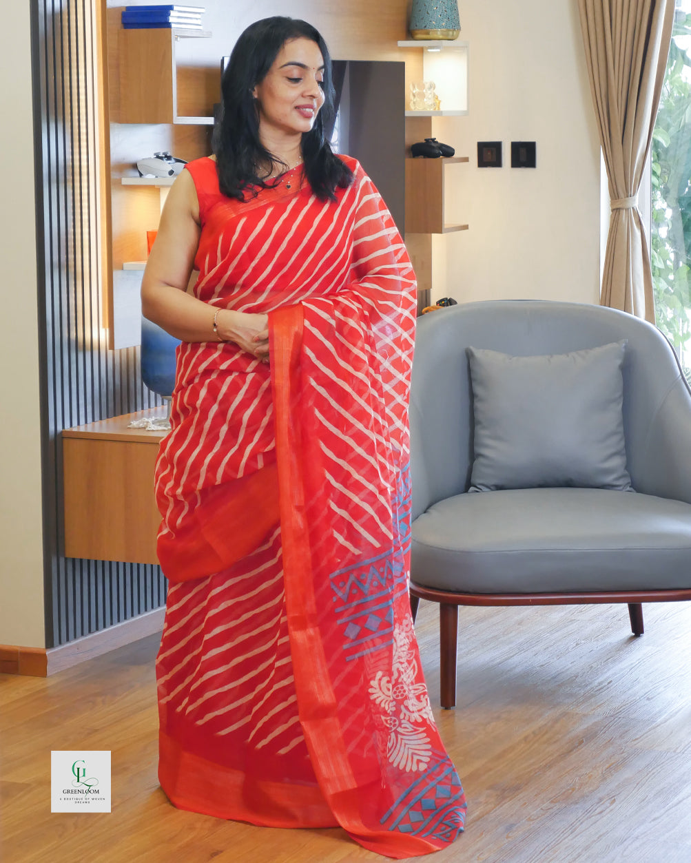 Khadi Cotton Saree for Women – Breathable Ethnic Wear