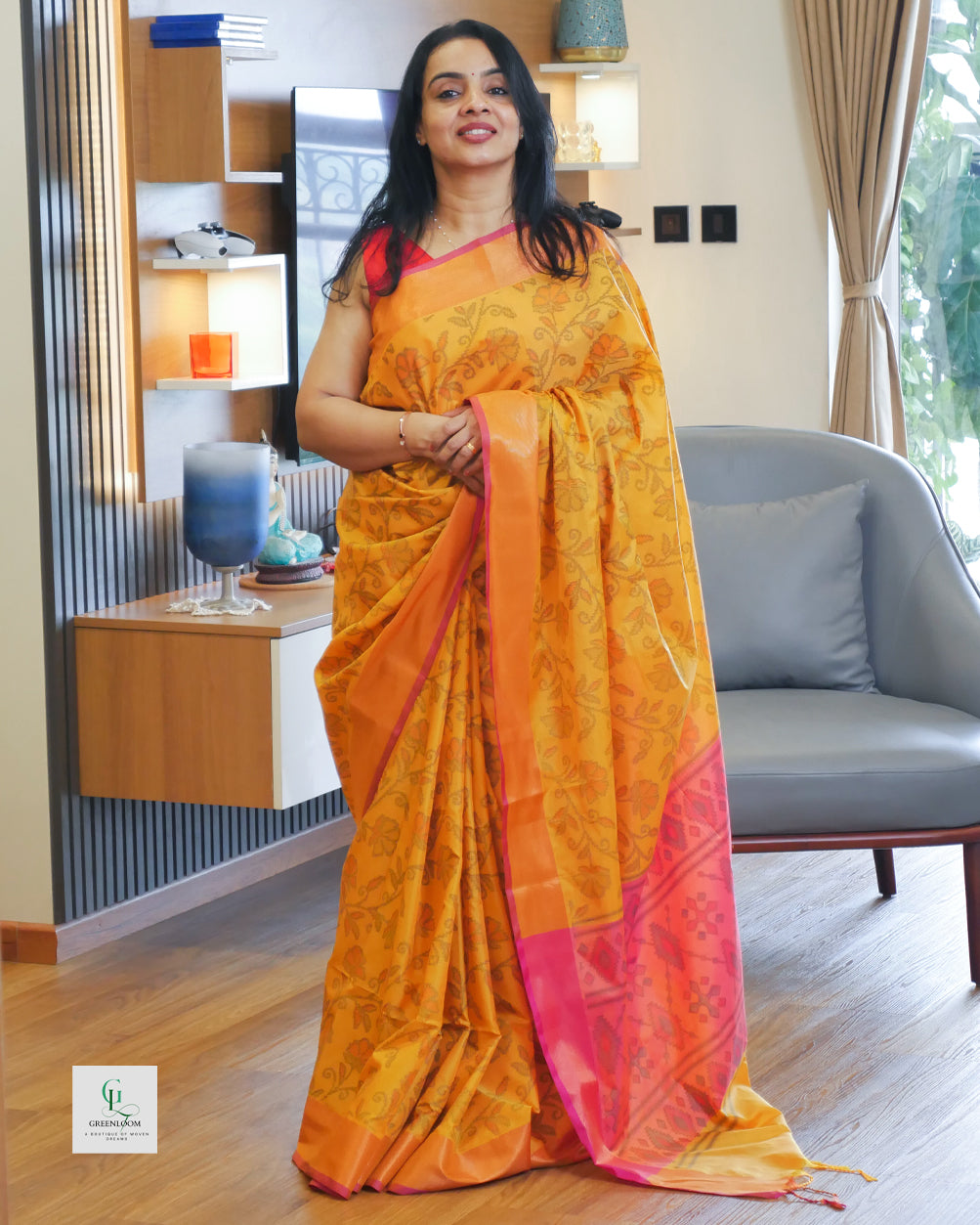 Luxury Soft Silk Saree – Smooth & Graceful Drape