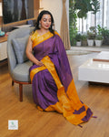 Crepe Georgette Saree with blouse.
