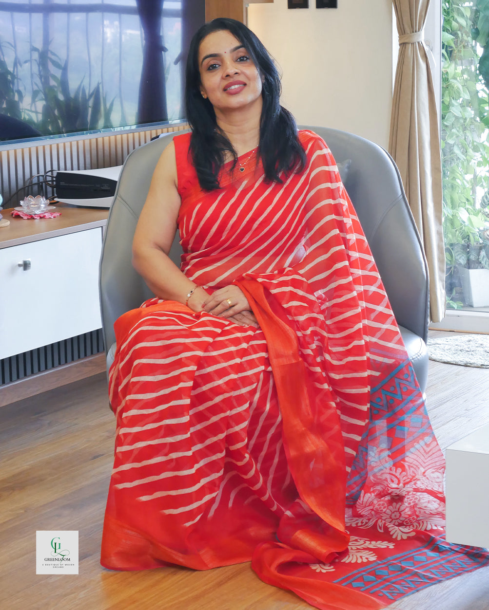 Khadi Cotton Saree for Women – Breathable Ethnic Wear