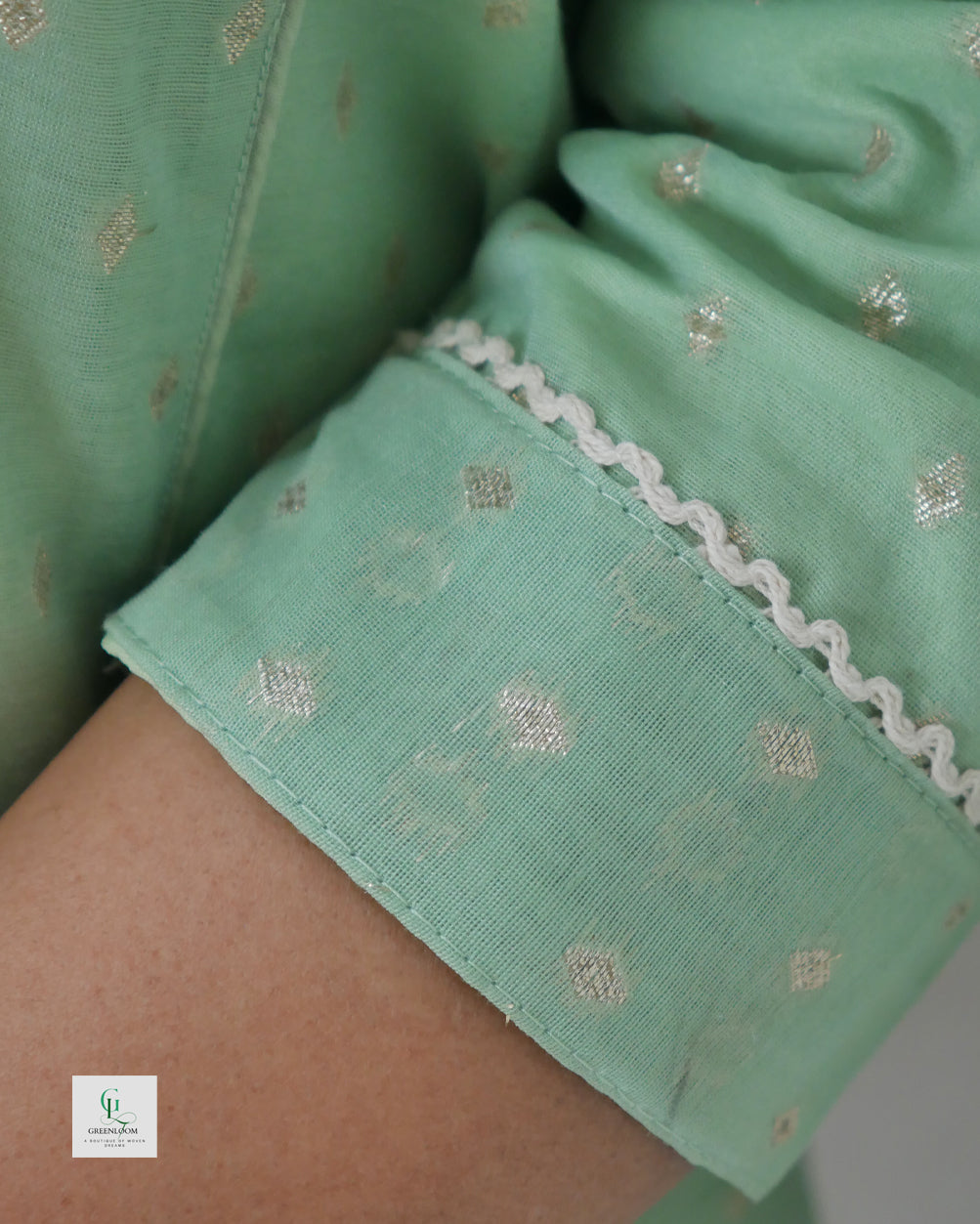 Canderi Fabric A-Line Dress in Dreamy Pastel Shade | Elegant Ethnic Wear for Women