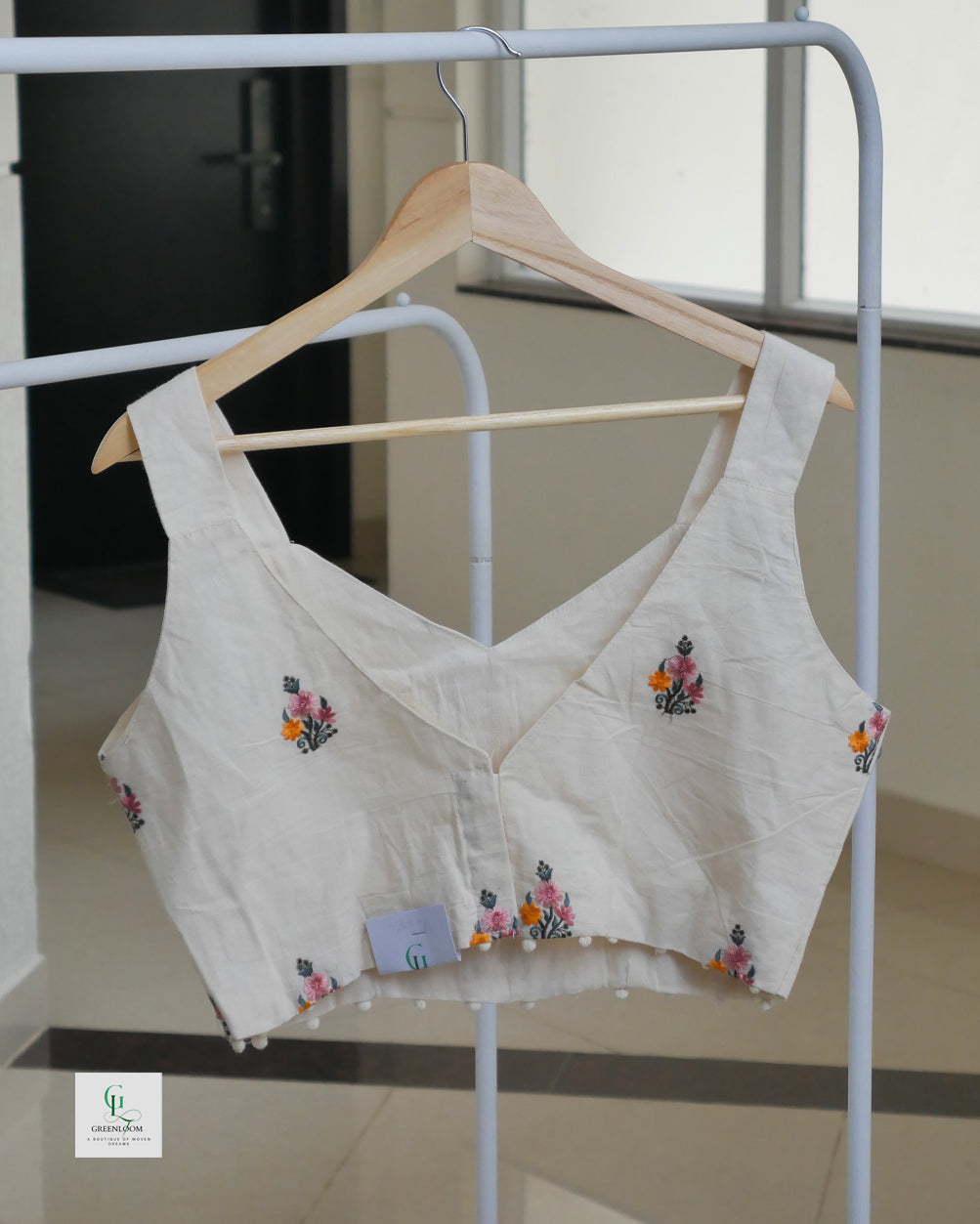 Women’s Cotton Readymade Blouse – Sleeveless,Alterable Size 38 (34–42 Fit)
