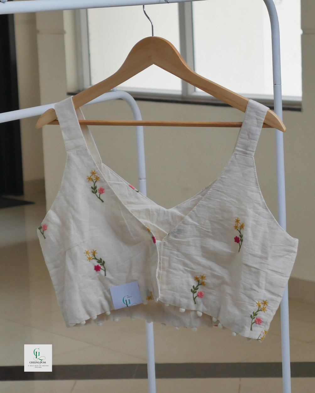 Women’s Cotton Readymade Blouse – Sleeveless,Alterable Size 38 (34–42 Fit)