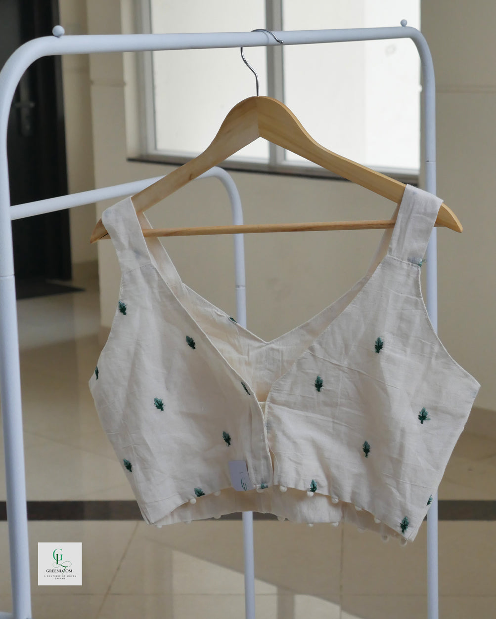 Women’s Cotton Readymade Blouse – Sleeveless,Alterable Size 38 (34–42 Fit)