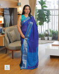 Crepe Georgette Saree with blouse.