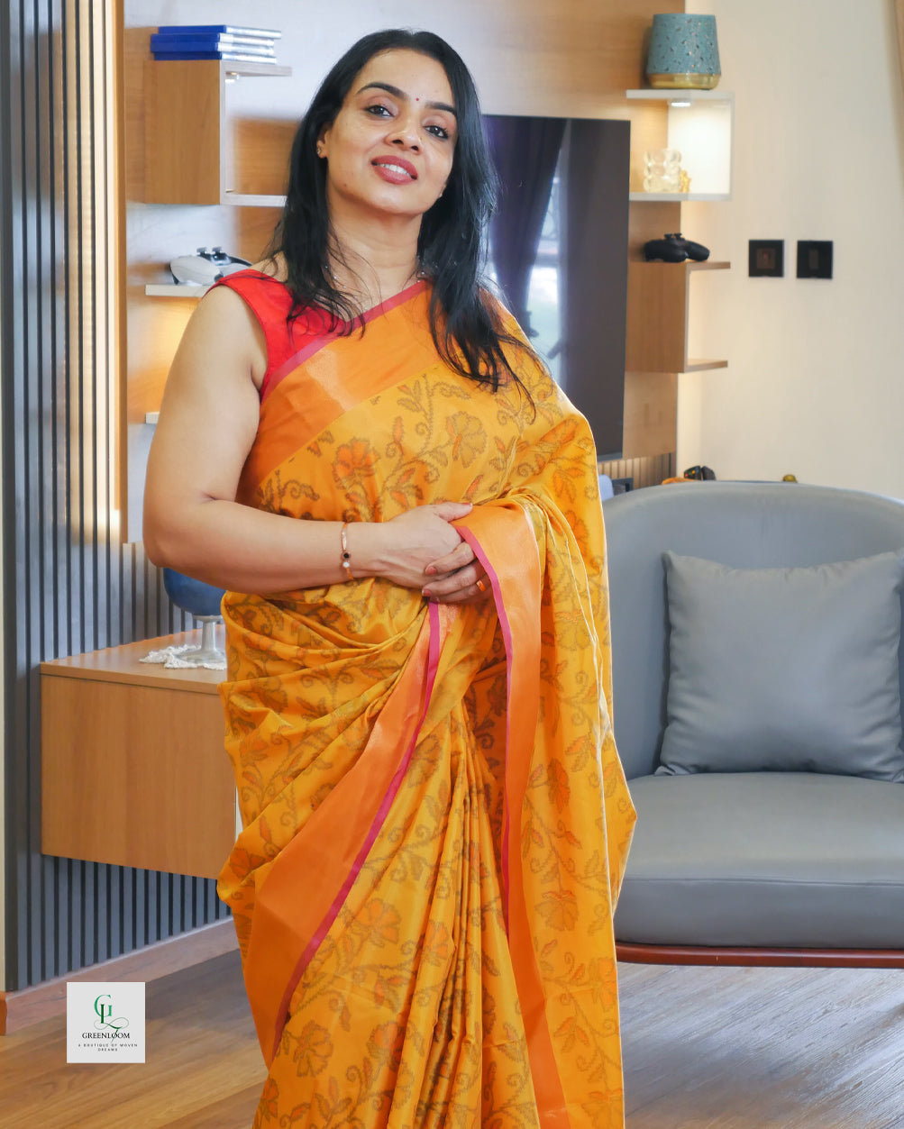 Luxury Soft Silk Saree – Smooth & Graceful Drape